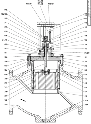 gں˷yT interphase reactor valve